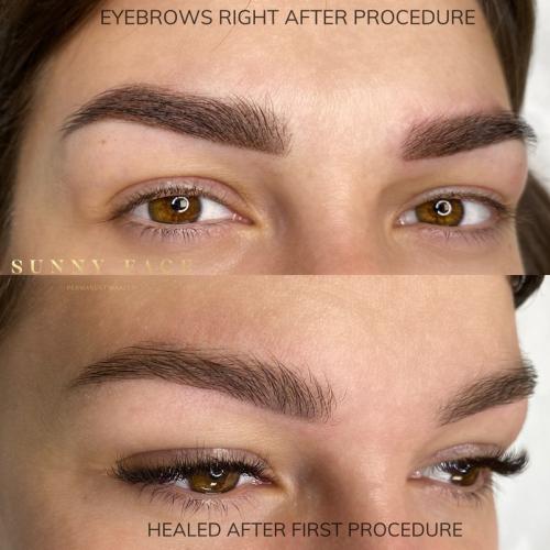Powder-eyebrows